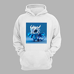 Худі з принтом "Синій дракончик" (231017)