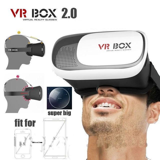 Віртуальні окуляри з пультом 3D VR BOX 2