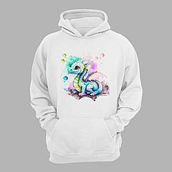 Худі з принтом "Чарівний бульбашковий дракончик" (231018)