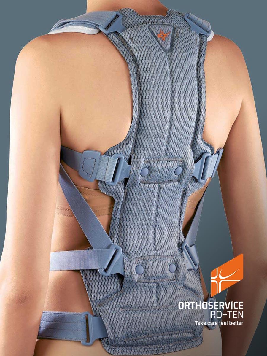 Корсет ортопедичний Spinalplus (арт.MT1049) Orthoservice (Швейцарія) (голубий, S), фото 1