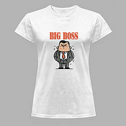 Футболка жіноча з принтом "Я – Біг Бос" (1941)