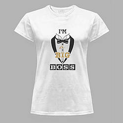 Футболка жіноча з принтом "I'm а Big Boss (Я — Біг Бос)" (1944)