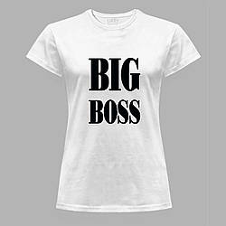 Футболка жіноча з принтом "BIG BOSS (БІГ БОСС)" (1949)