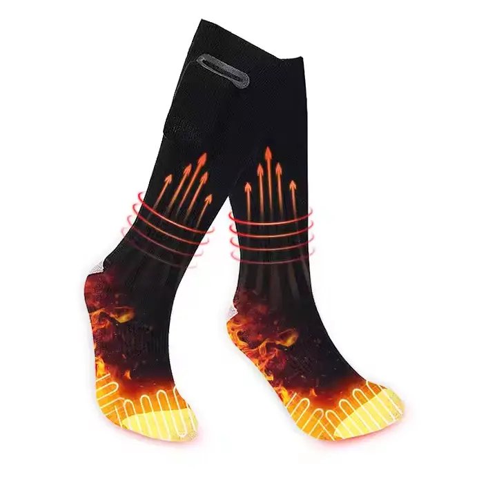 Шкарпетки з підігрівом ZBHSWZ01 без блоку живлення 38-44р. (Чорні), фото 1