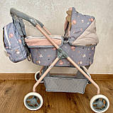 Іграшкова коляска для ляльки із сумочкою DeCuevas 86080, фото 9