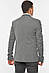 Піджак чоловічий однотонний сірого кольору 191664M, фото 3