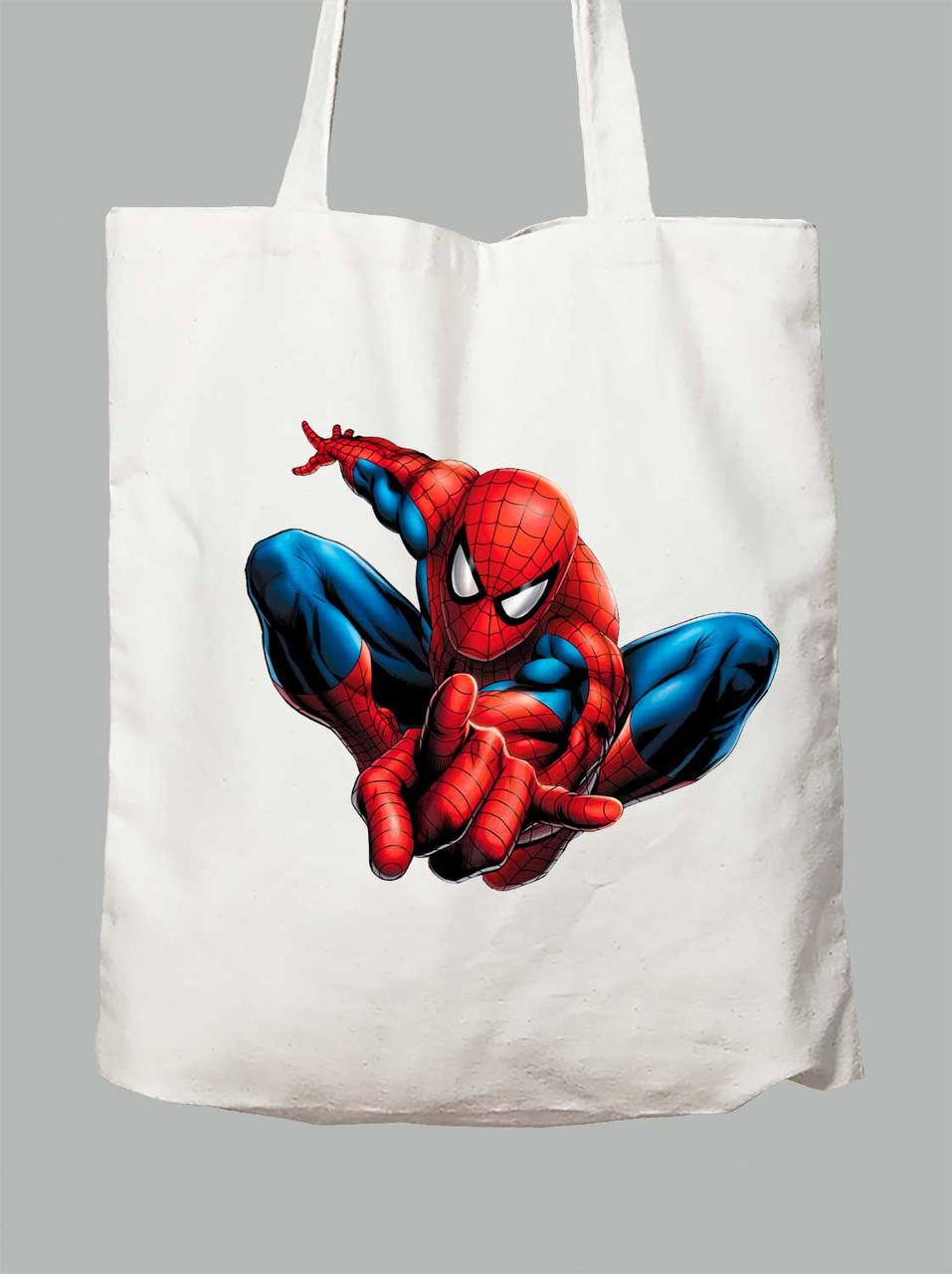 Екосумка Людина-павук стрибає - Spider Man is jumping, 24010623