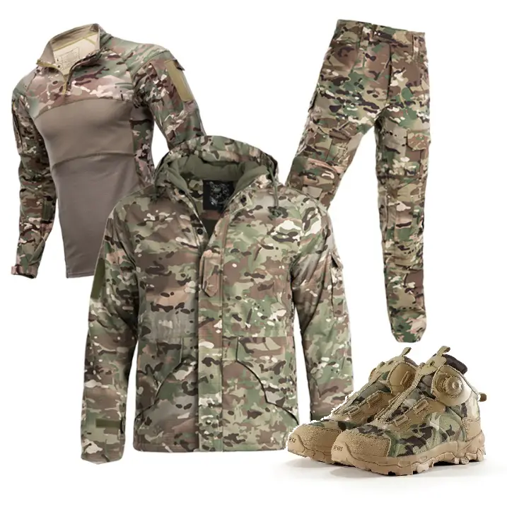 Костюм Комплект 4В1 Han Wild G8 куртка штани G2 убакс G4 Черевики Cyclope з автошнурівкою мультикам, фото 1