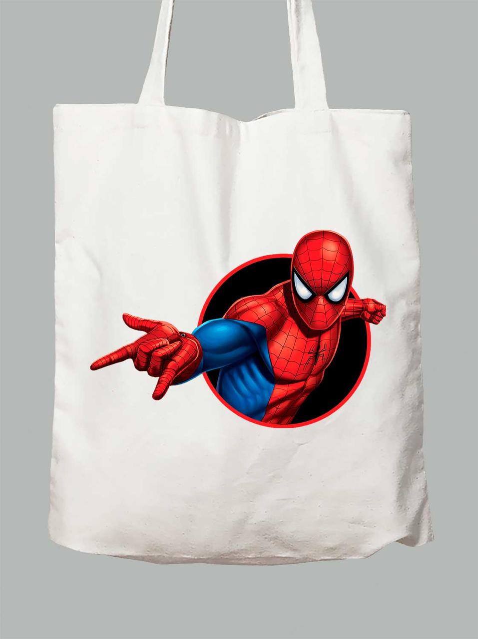 Екосумка з принтом Людина-павук — Spider Man, 24010637