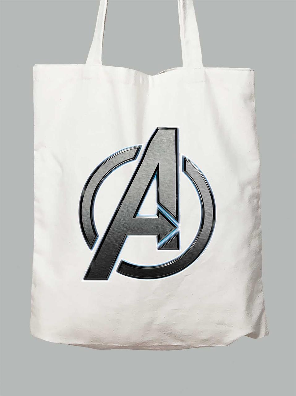 Екосумка Avengers steel logo — Месники сталеве лого, 24010642