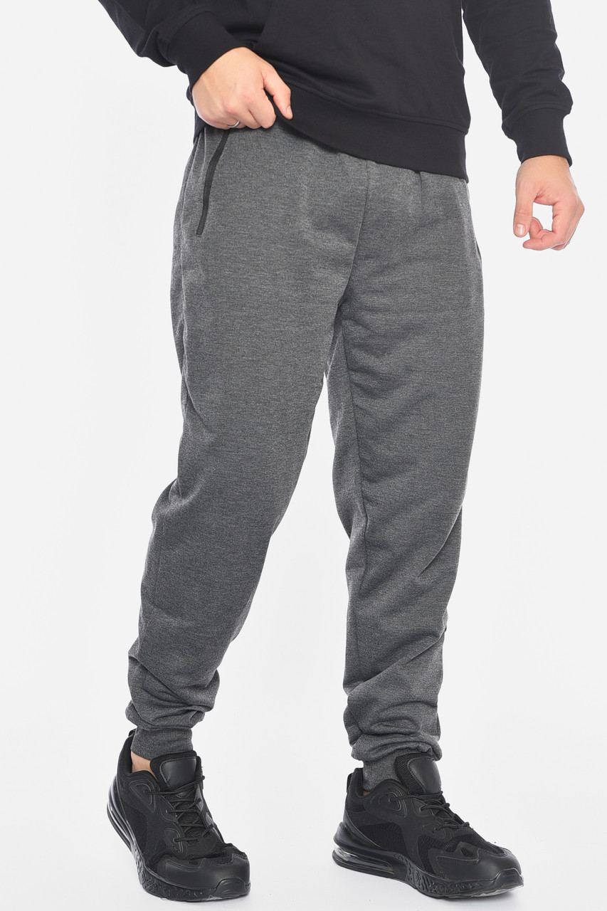 Спортивні штани чоловічі темно-сірого кольору р.XL 191917M, фото 1