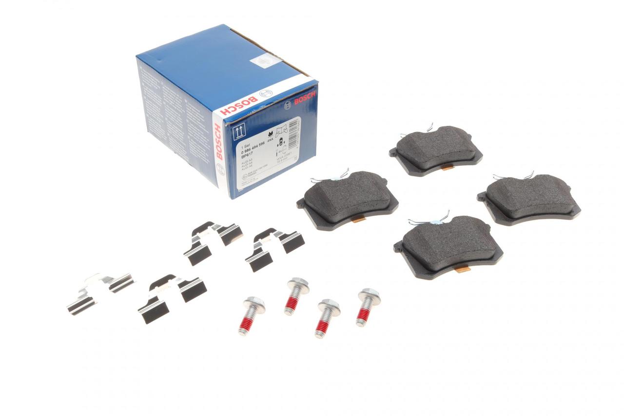 Колодки гальмівні задні VW Caddy III 04- Peugeot 308 07- Citroen C4 04- Lucas  87.2x53.2x16.3  0 986 494 596