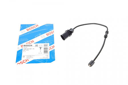Датчик зносу гальмівних колодок задніх Audi A6 A7 E-tron Q5 16- L=135mm 1 987 473 601, фото 1