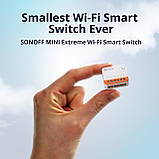 Sonoff MINI R4 Extreme бездротовий контролер Wi-Fi для 1-го або 2 пристроїв під'єднання Ewelink з таймером, фото 2