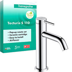 Змішувач для раковини Hansgrohe Tecturis S 110 CoolStart 73312000