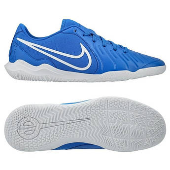 Футзалки Nike Tiempo Legend 10 Club IC DV4343-400, Синій, Розмір (EU) — 40.5