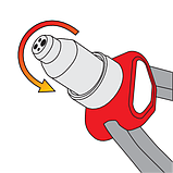 Дворучний Витяжний Клепальник 328 мм Для Заклепок Ø 3.2, 4 4.8, 6.4 мм YATO (YT-36092), фото 4