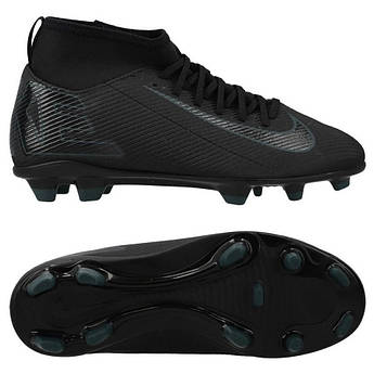 Дитячі бутси Nike Mercurial Superfly 10 Club FG/MG FQ8318-002, Чорний, Розмір (EU) — 38