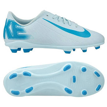 Дитячі бутси Nike Mercurial Vapor 16 Club FG/MG FQ8286-400, Червоний, Розмір (EU) — 34