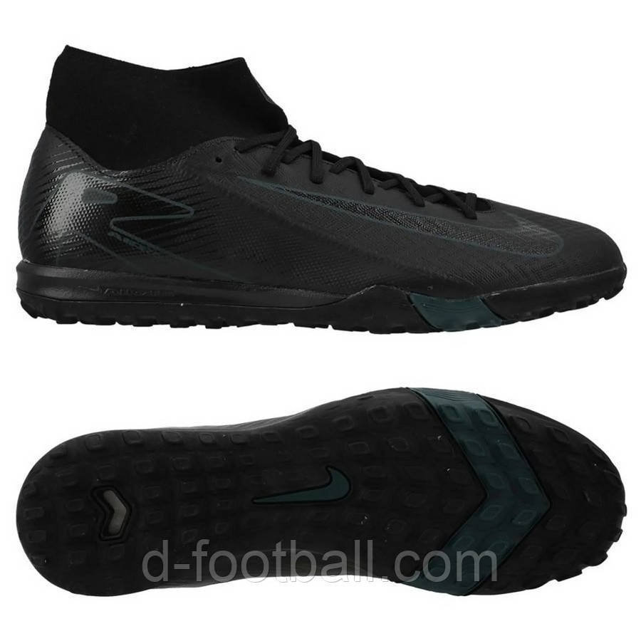 Чоловічі сороконіжки Nike Zoom Superfly 10 Academy FQ8331-002, Чорний, Розмір (EU) — 41
