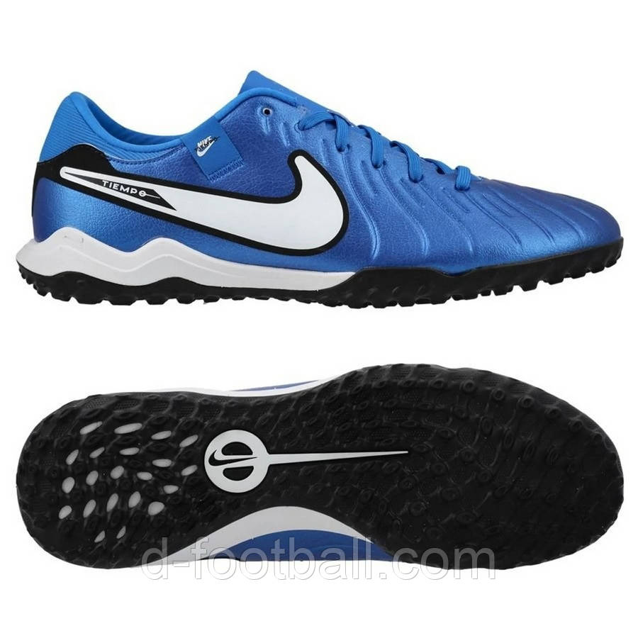 Чоловічі сороконіжки Nike Tiempo Legend 10 Academy DV4342-400, Синій, Розмір (EU) — 42