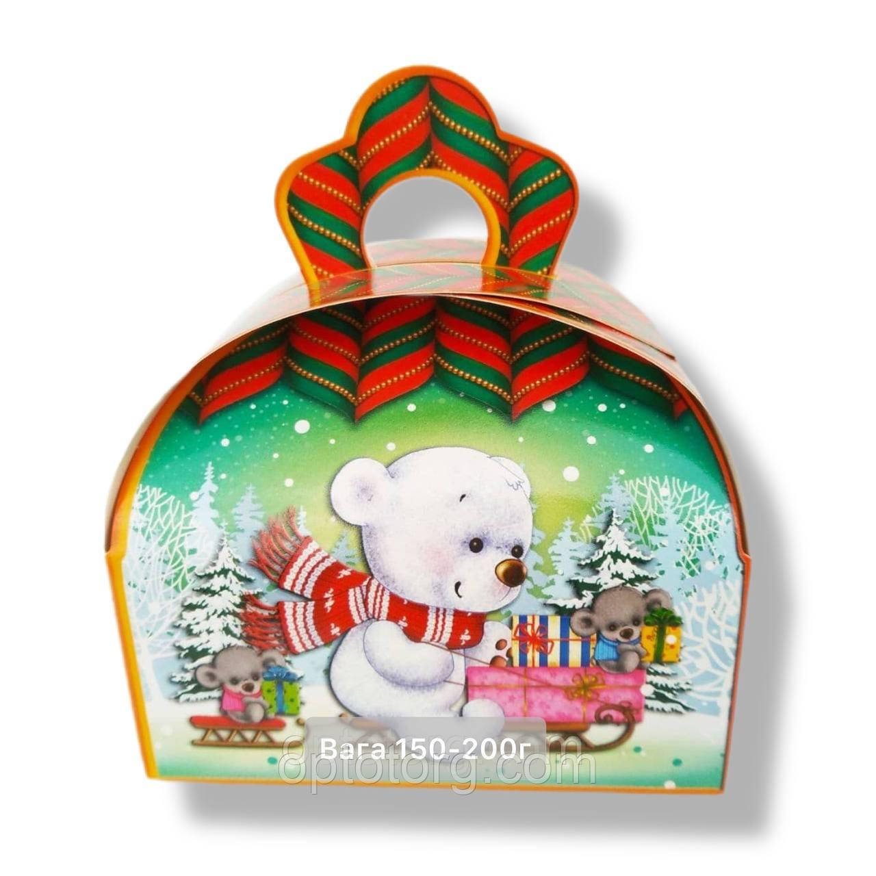 Паковання для цукерок Новий рік 150-200 грамів, фото 1