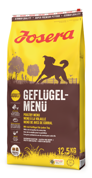 Josera Geflügel — Menü (Йозера Гефлюгер Меню) сухий корм для дорослих собак із великою кількістю м'яса птиці