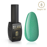 Milano Гель-лак Jasper (осіння колекція) із шиммером для нігтів №16, 8 мл