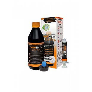 Рідина для промивання кореневих каналів Chloraxid ( Хлораксід ) 2% Extra 400г Cerkamed