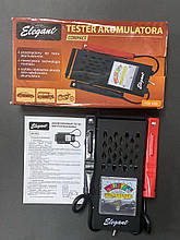 Тестер акумуляторних батарей 6-12 В Elegant 100490