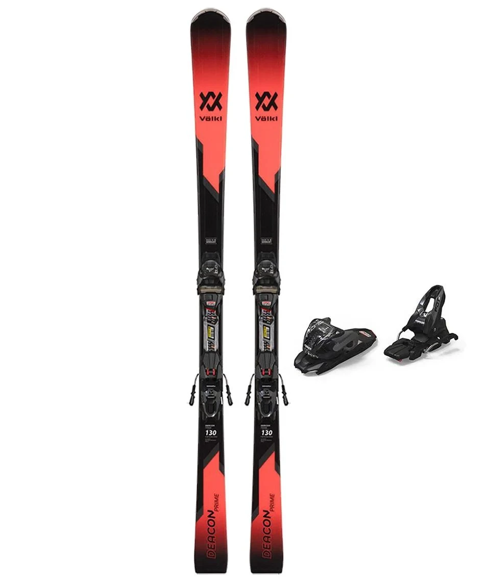 Гірські лижі нові Volkl Deacon Prime 130 cм + Marker FDT TP 10 2023p