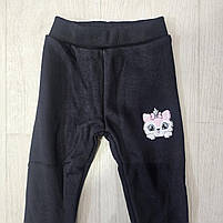 Лосини утеплені для дівчат оптом, S&D, 1-5 років, № CH-7169, фото 8