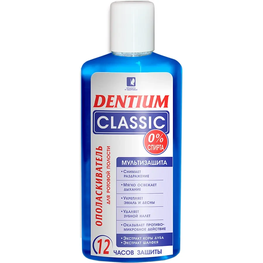 Ополіскувач для ротової порожнини Dentium Classic 250мл.