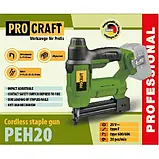 Аккумуляторный степлер Procraft PEH20 (2 Акб і ЗП), фото 6