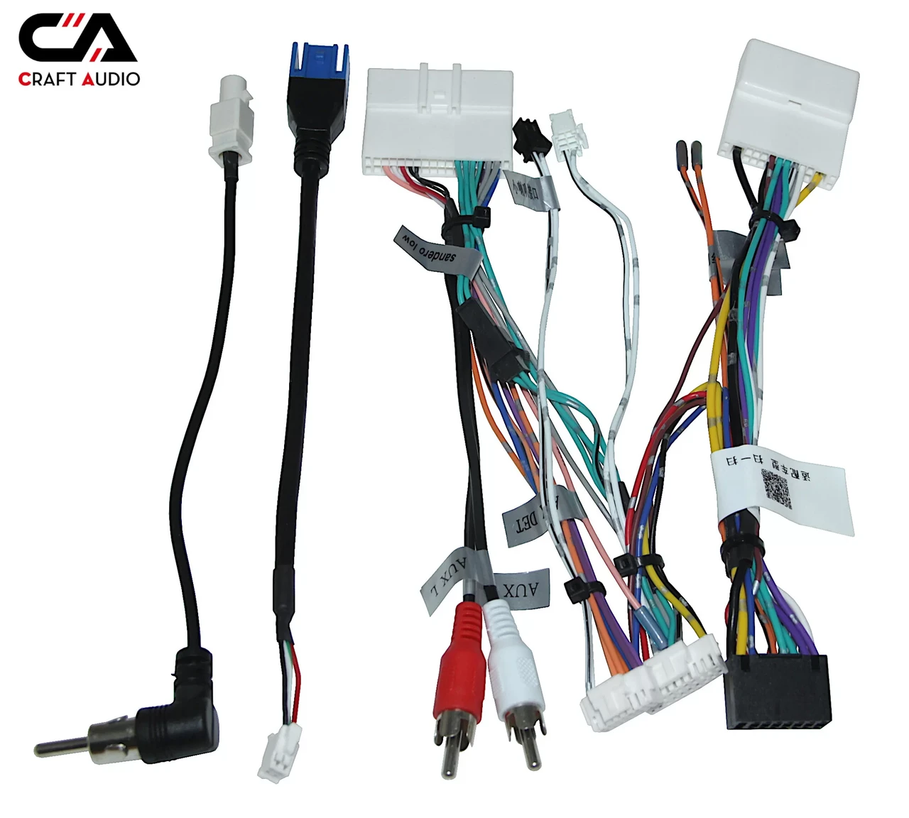 Комплект дротів для магнітол 16PIN CraftAudio CB-864# Renault Clio, фото 1