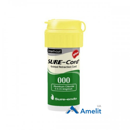 Нитка ретракційна №000 Sure-Cord (Shure-Endo), з просоченням, 1 шт.