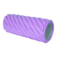 Масажний валик ХВИЛІ SNS 33 см світло-фіолетовий XW7-33-purple-