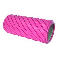 Масажний валик ХВИЛІ SNS 33 см рожевий XW7-33-rose red