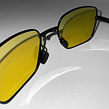 Окуляри для водіїв, антиблікові окуляри, окуляри для водіння Hechpro (1709), фото 9