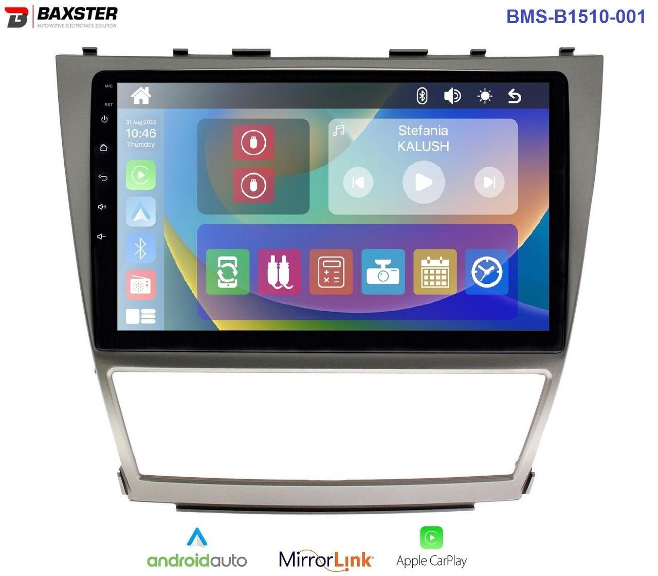 Штатна магнітола Baxster ВМS-B1510-001 Toyota Camry 06-11 / Daihatsu Altis 06-11