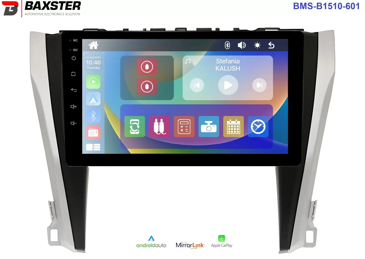 Штатна магнітола Baxster ВМS-B1510-601 TOYOTA Camry/Aurion 15-18