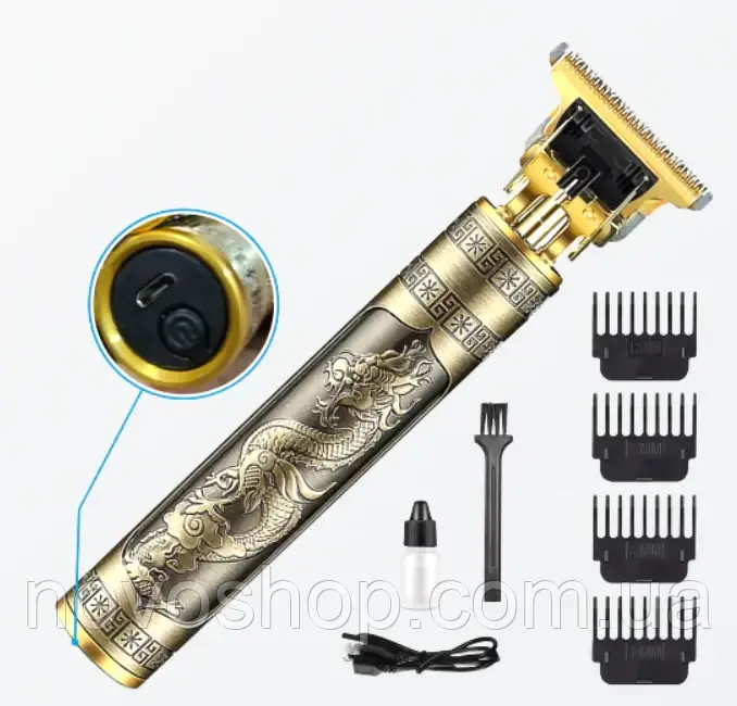 Тример для волосся Premium Vintage T9