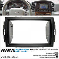 Рамка перехідна AWM 781-10-063 JEEP, Dodge, Chrysler