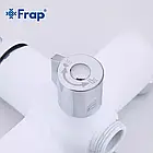 F2234 ванна одноваж. довг. пл. вилив лат. корпус Ø35 (білий/хром) {10/1}, фото 5