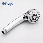 Змішувач для ванни Frap F3241 короткий литий вилив колір глянцевий білий/хром, фото 6