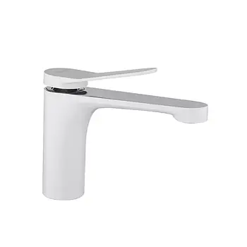 Змішувач для умивальника Frap F1045 колір білий хром