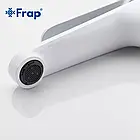 Змішувач для умивальника Frap F1045 колір білий хром, фото 6