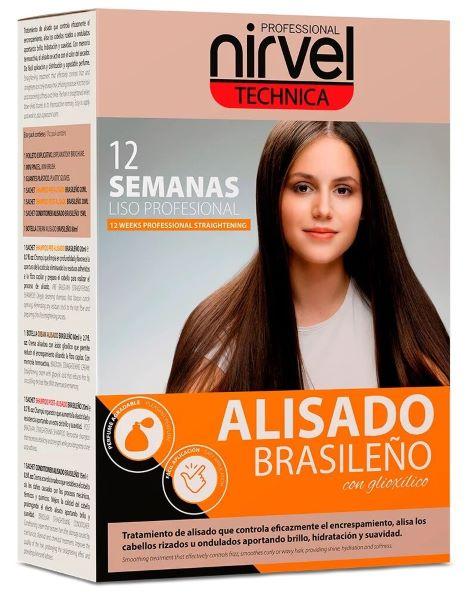 Набір для випрямлення волосся Nirvel Professional Brazilian Straightening