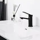 Змішувач для умивальника Frap F1062, чорний, фото 2