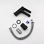 Змішувач для умивальника Frap F1062, чорний, фото 3